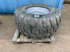 Single Tianli 560/60R22.5 wheel & tyre, 10 stud
