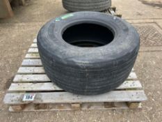 Single Goodyear 435/50R19.5 tyre only