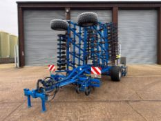 2020 Kockerling Allrounder 750P cultivator, hydraulic folding with wheel track eradicators, levellin