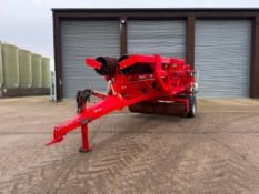 2020 HE-VA 12.8m TIP Roller XL hydraulic horizontal folding Cambridge rolls with breaker rings. Seri