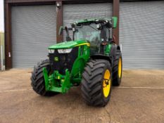 2022 John Deere 7R350 Gen 2 Signature Edition 50Kph Command Pro 4wd tractor with air brakes, ISOBUS,