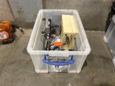 Quantity miscellaneous brackets and wiring