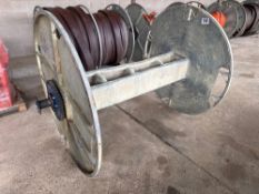 Layflat pipe reel frame, no pipe