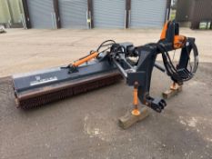 2017 TMC Cancela TDE250 flail mower, side offset