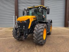2019 JCB Fastrac 4220 4wd tractor with front linkage, 4No electric spools, air brakes, ISOBUS, ABS,