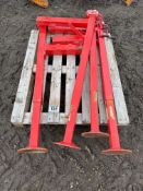 4No Demount legs to suit Bateman sprayer