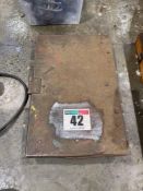 Tap and die set, incomplete