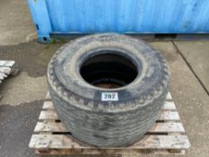 Single Trelleborg 520/50R17 tyre only