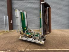 2022 Major Cyclone MJ30-630 6.3m pasture topper with rear roller, hydraulic folding. Serial No: MR40