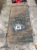 Large tap and die set, incomplete