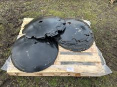 Quantity Quivogne discs - 10No cerated disc and 8No dics