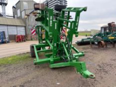 2021 Hankins Maidwell Moler Tri-mole 3 leg mole plough, hydraulic folding, trailed. Serial No: 21306