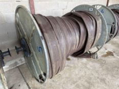 Quantity layflat pipe and reel