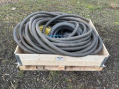 Quantity drill/seed hose