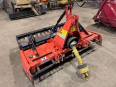 Maschio 1.7m power harrow with rear tooth packer, linkage mounted