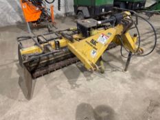 Blec T8 Power Box stone rake 2.2m, PTO driven, linkage mounted. Serial No: T84D010 NB: Manual includ