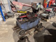 2016 Bianco metal band saw, 3 phase. Model No: 420 MAN. Serial No: 0004600449