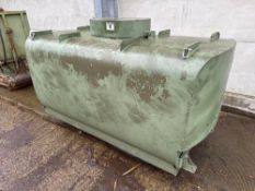 2001 Fluid Transfer Ltd 2,200l metal fuel tank. Serial No: 3826