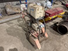 Clipper pedestrian petrol driven concrete floor cutter