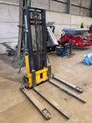 2011 Nuttall SPM-W-1030 1t electric pallet truck. Serial No: 11102273/09