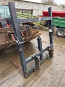 Bale spike to suit Manitou materials handler