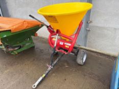 Wessex PFS270T single axle trailed salt spreader
