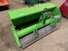 Mumby Multi-Star Seeder MS1400, 1.5m, hydraulic operated. Serial No: 180070 ​​​​​​​NB: Manual includ