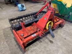Maschio 1.7m power harrow with rear tooth packer, PTO driven