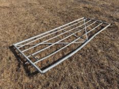 Galvanised gate 10ft