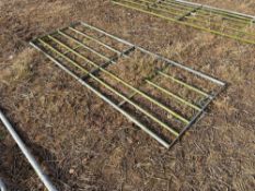 Galvanised barrier section 263cm