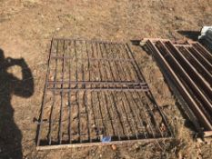 Metal personnel gate - 5ft x 3ft 5in