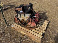 Timber Grab to fit 13t Digger c/w 65mm pins and cross head stock