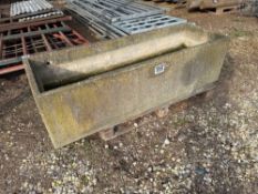 Concrete water trough