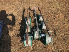 Quantity electric fencing reels