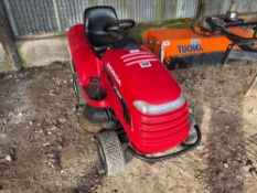 Honda C-Twin 2417 hydrostatic ride on mower. Key in office.