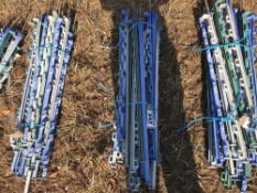 Quantity plastic fencing stakes