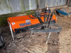 2020 Tuchel Plus 590 rear mounted yard brush. Serial No: 1382-2751-00003. Manual in office.