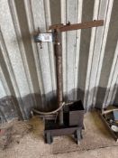 Transmission jack, farm made