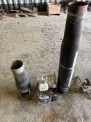 Dust extractor fan and ducting, single phase