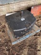 Case 1000kg weight block