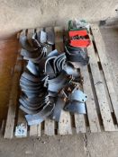 Quantity Howard rotavator wearing metal