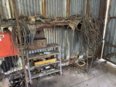 Shelving and contents