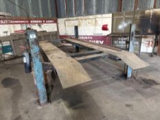 4 post vehicle lift. Sold in situ, buyer to remove