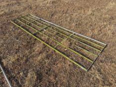 Galvanised barrier section 351cm