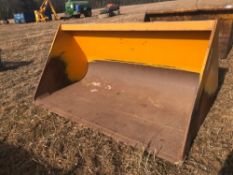 1995 Strimech 2m3 grain bucket Pin & cone attachments