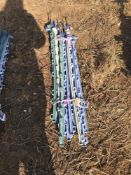 Quantity plastic fencing stakes