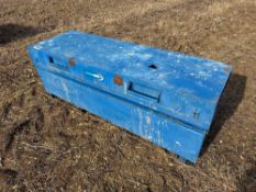 Lockable tool chest. No keys available.