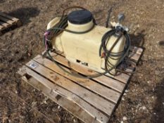 ATV sprayer with 70l tank