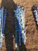 Quantity plastic fencing stakes