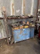 Cabinet and shelf including contents